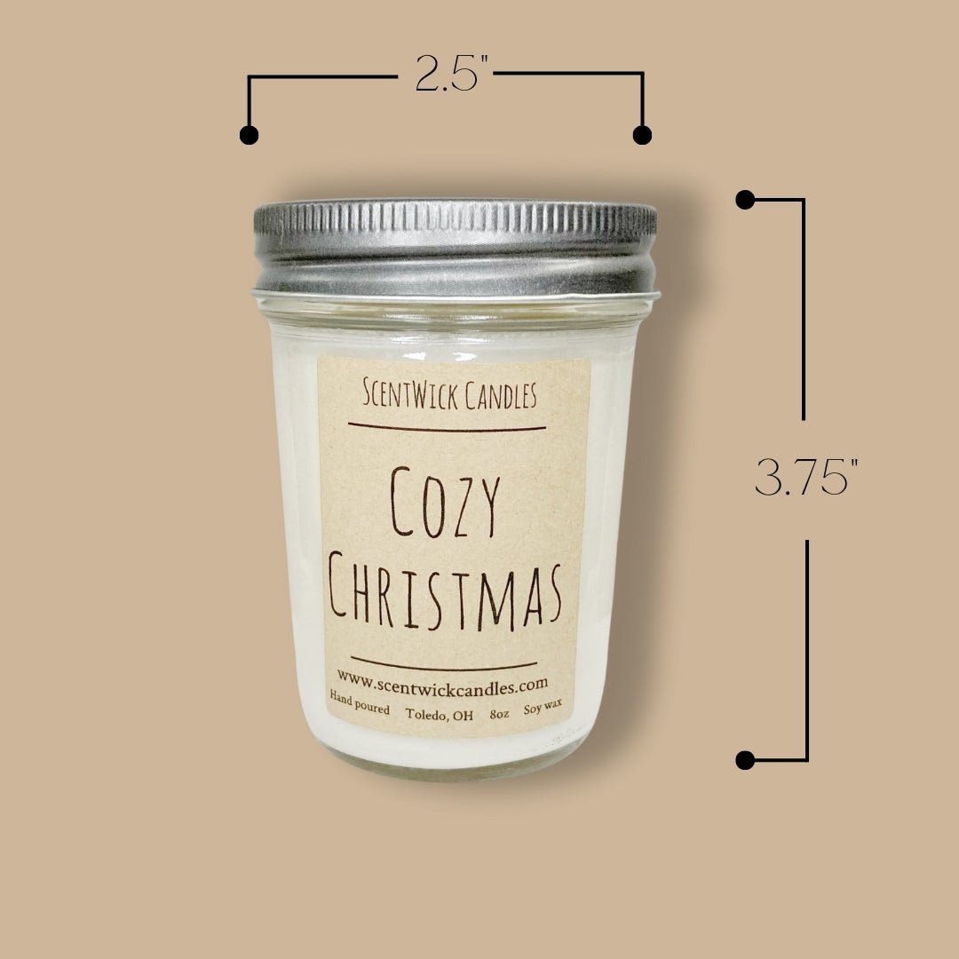 Cozy Christmas Candle - ScentWick Candles