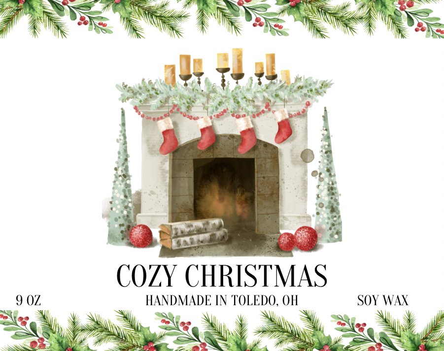 Cozy Christmas Festive Candle | Limited Edition - ScentWick Candles