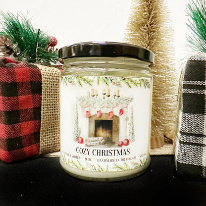 Cozy Christmas Festive Candle | Limited Edition - ScentWick Candles