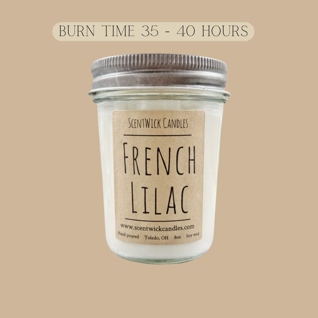 French Lilac Candle - ScentWick Candles