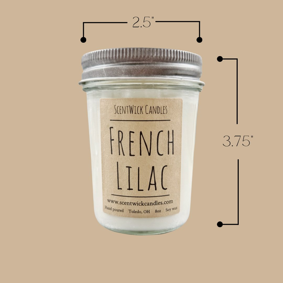 French Lilac Candle - ScentWick Candles