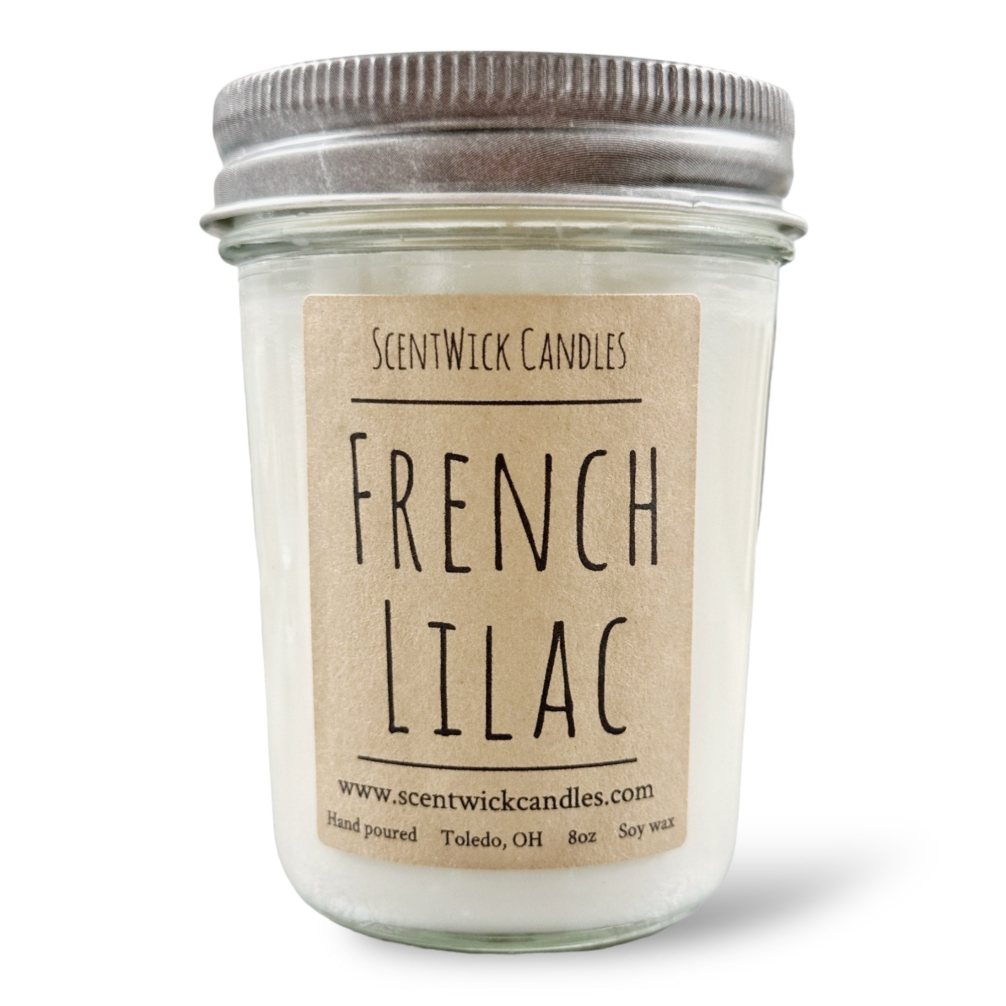 French Lilac Candle - ScentWick Candles