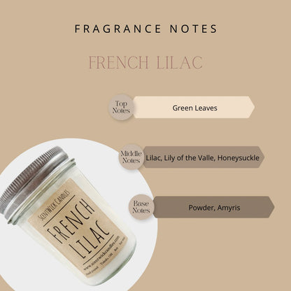 French Lilac Candle - ScentWick Candles