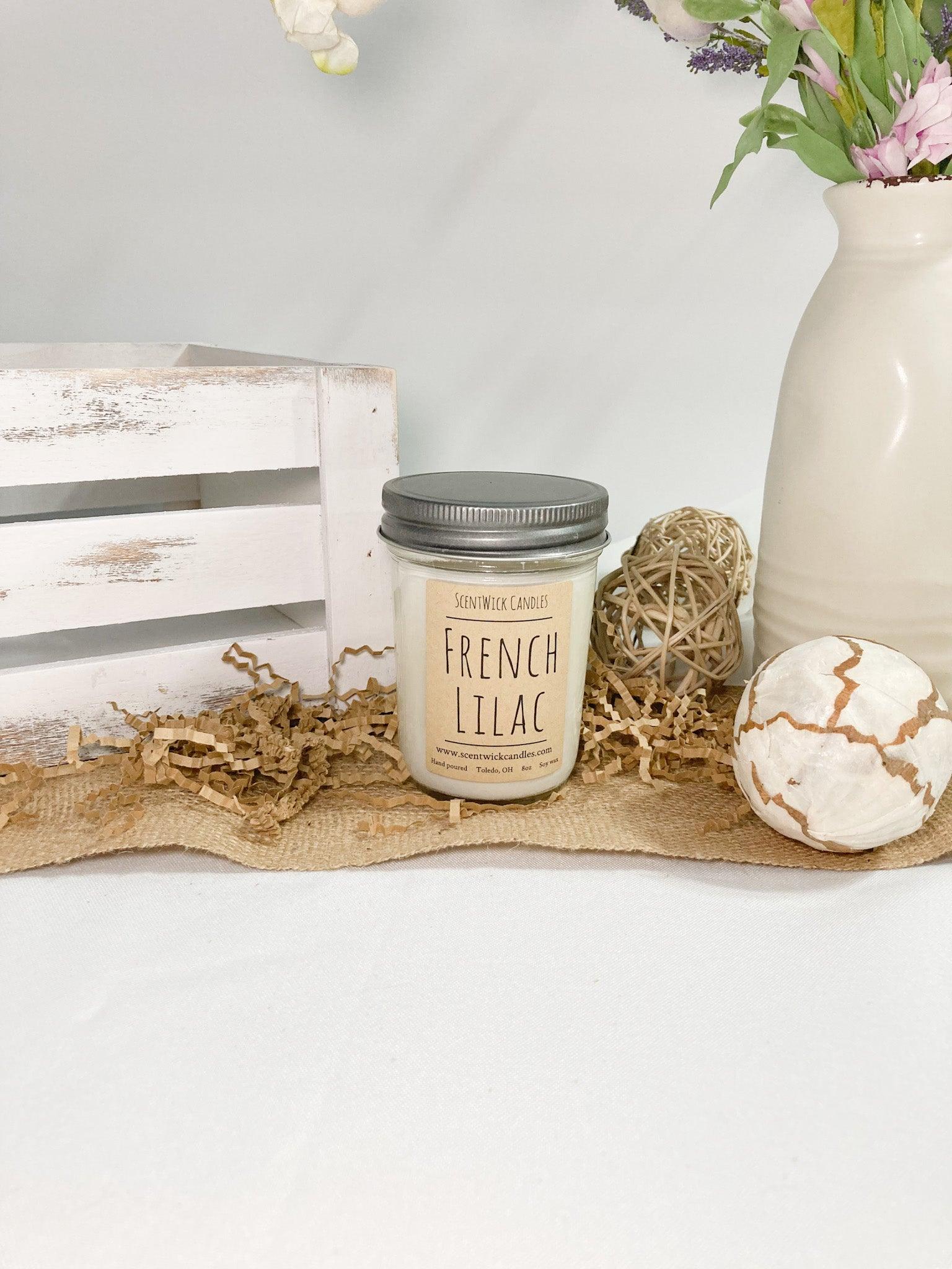 French Lilac Candle - ScentWick Candles