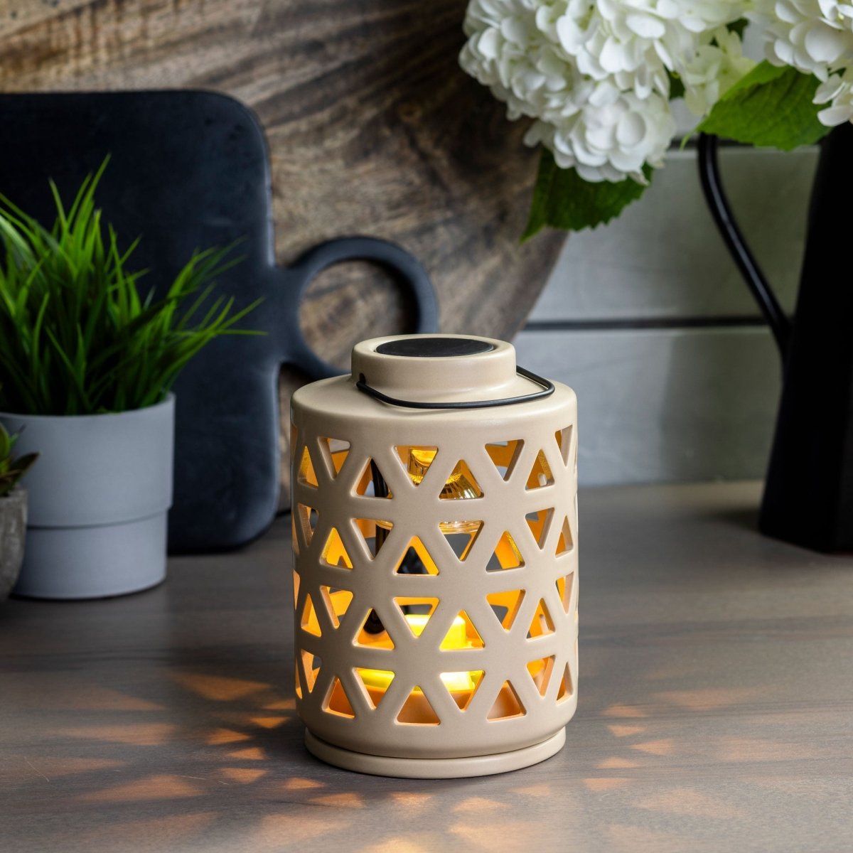 Geo Lantern Canopy Illumination Wax Melt Warmer