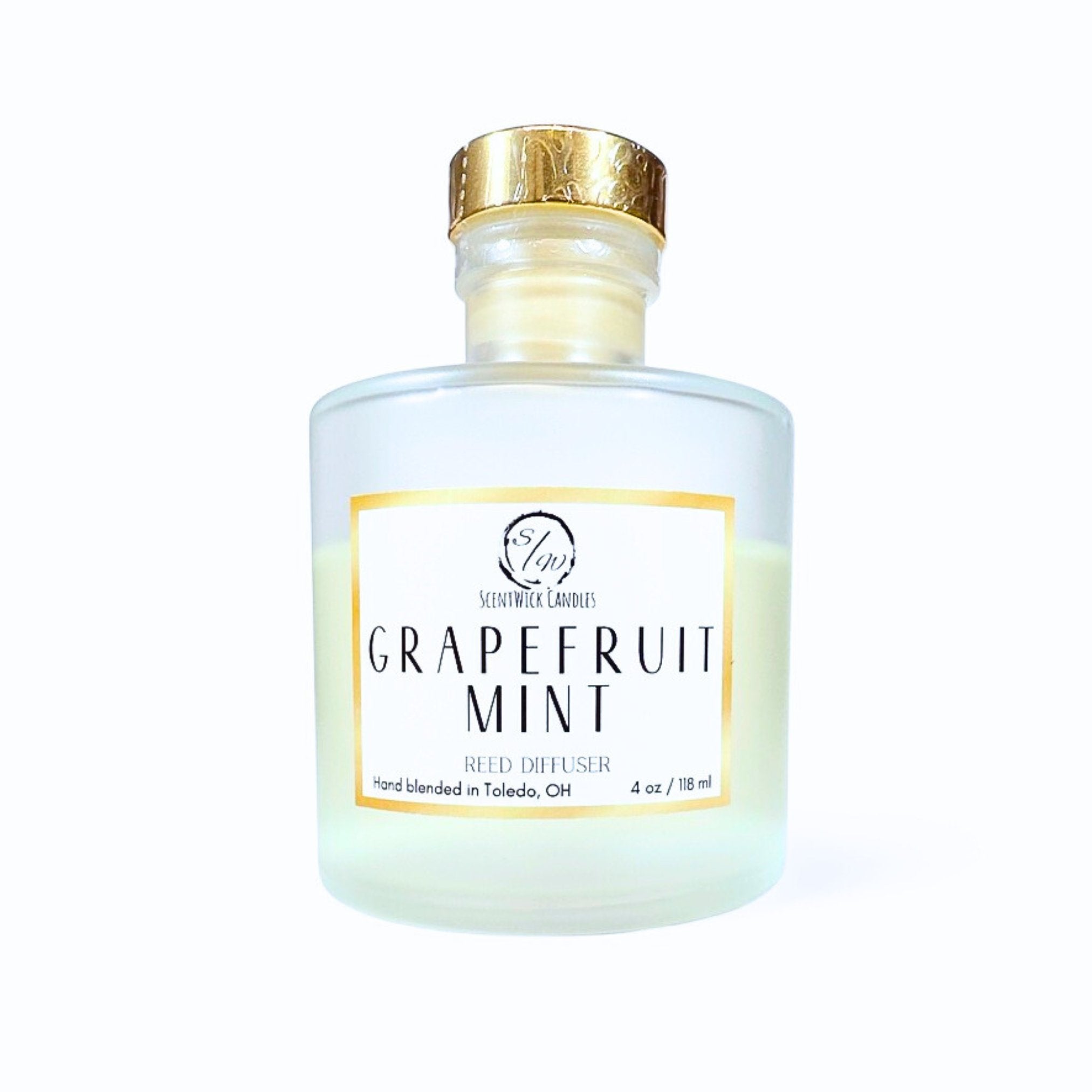 Grapefruit Mint Reed Diffuser - ScentWick Candles