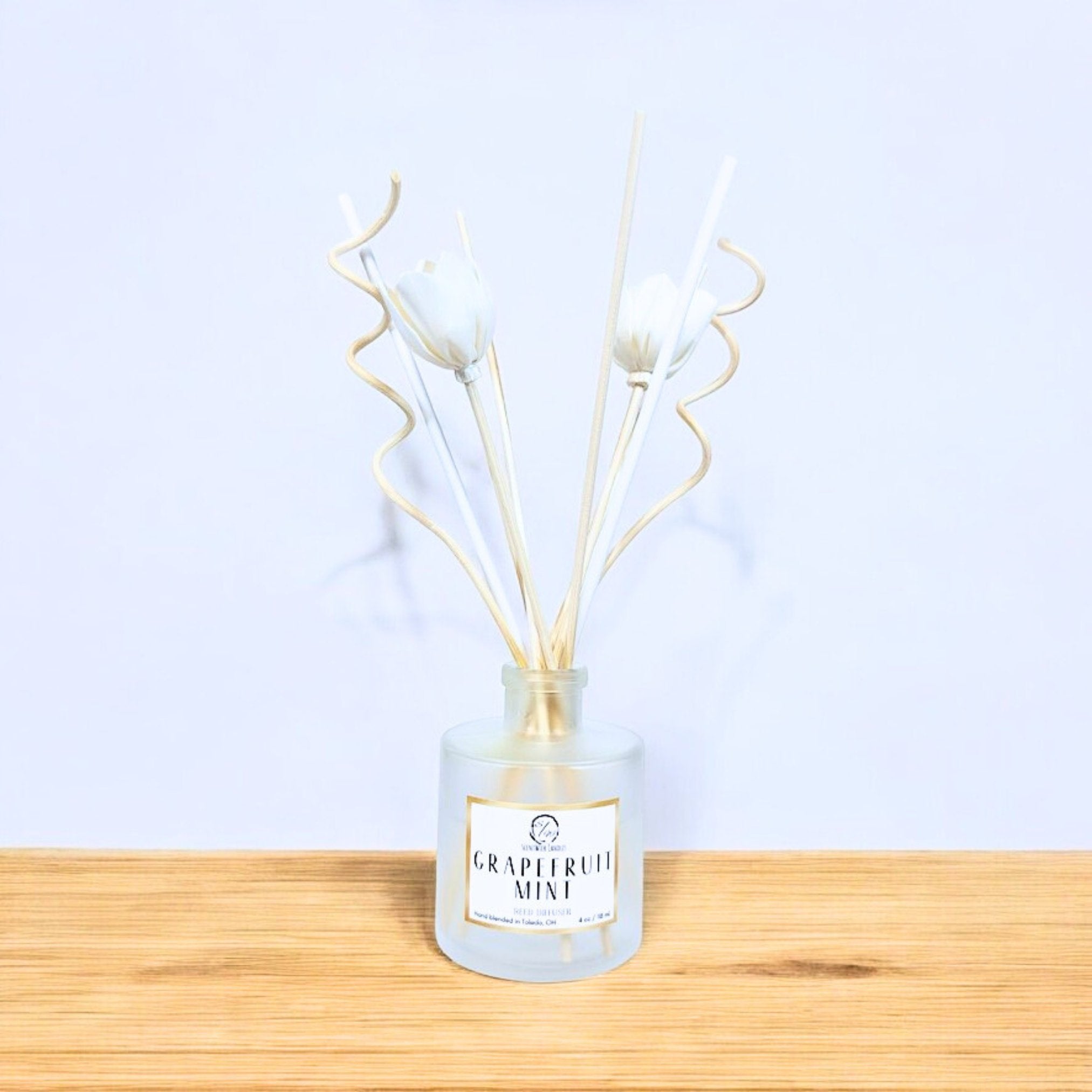 Grapefruit Mint Reed Diffuser - ScentWick Candles