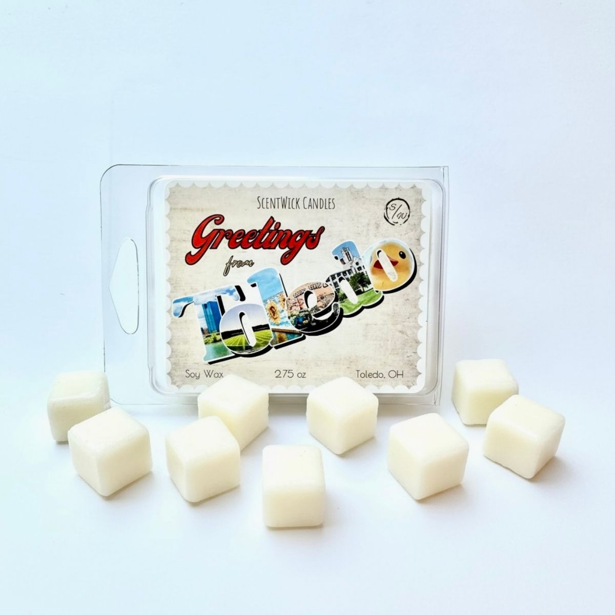 Greetings from Toledo Wax Melt - SCENTWICK CANDLES