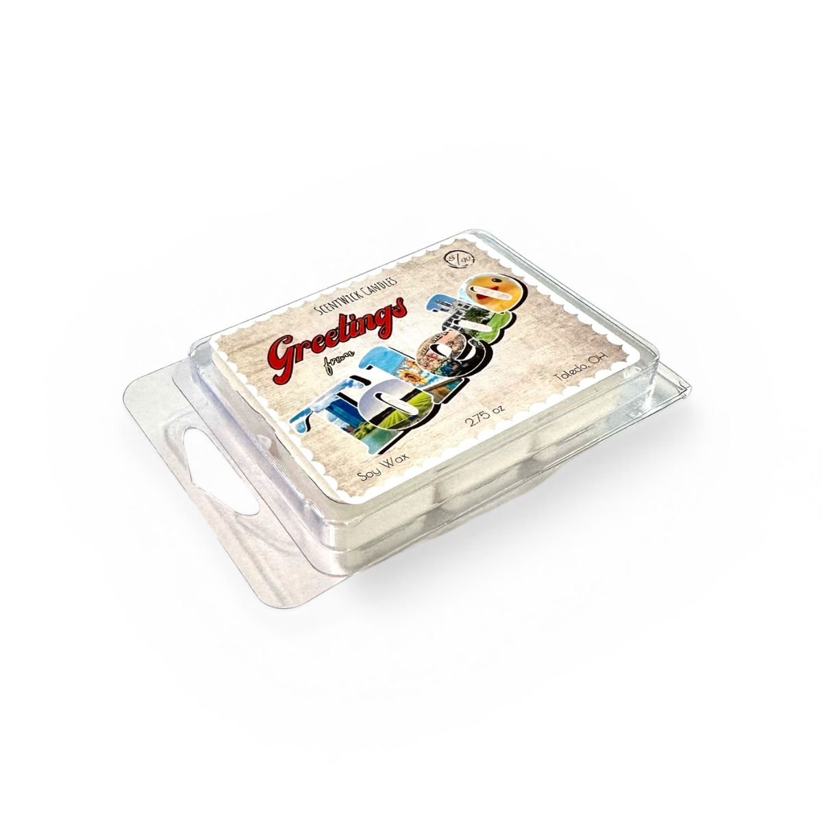 Greetings from Toledo Wax Melt - SCENTWICK CANDLES