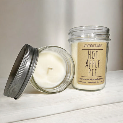 Hot Apple Pie Candle - ScentWick Candles