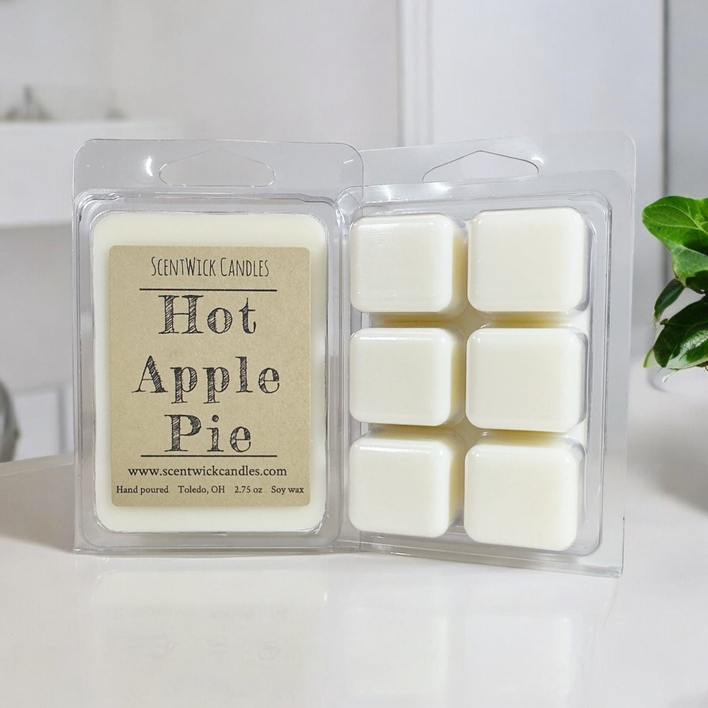 Hot Apple Pie Wax Melt - ScentWick Candles