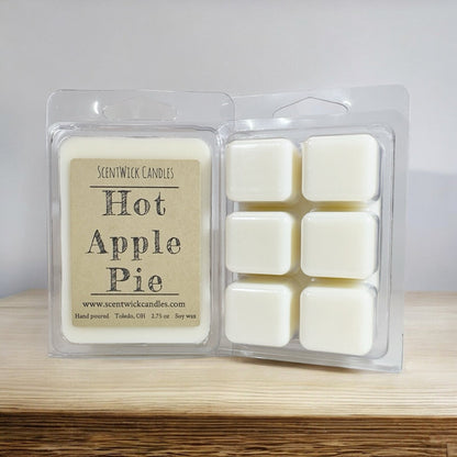 Hot Apple Pie Wax Melt - ScentWick Candles