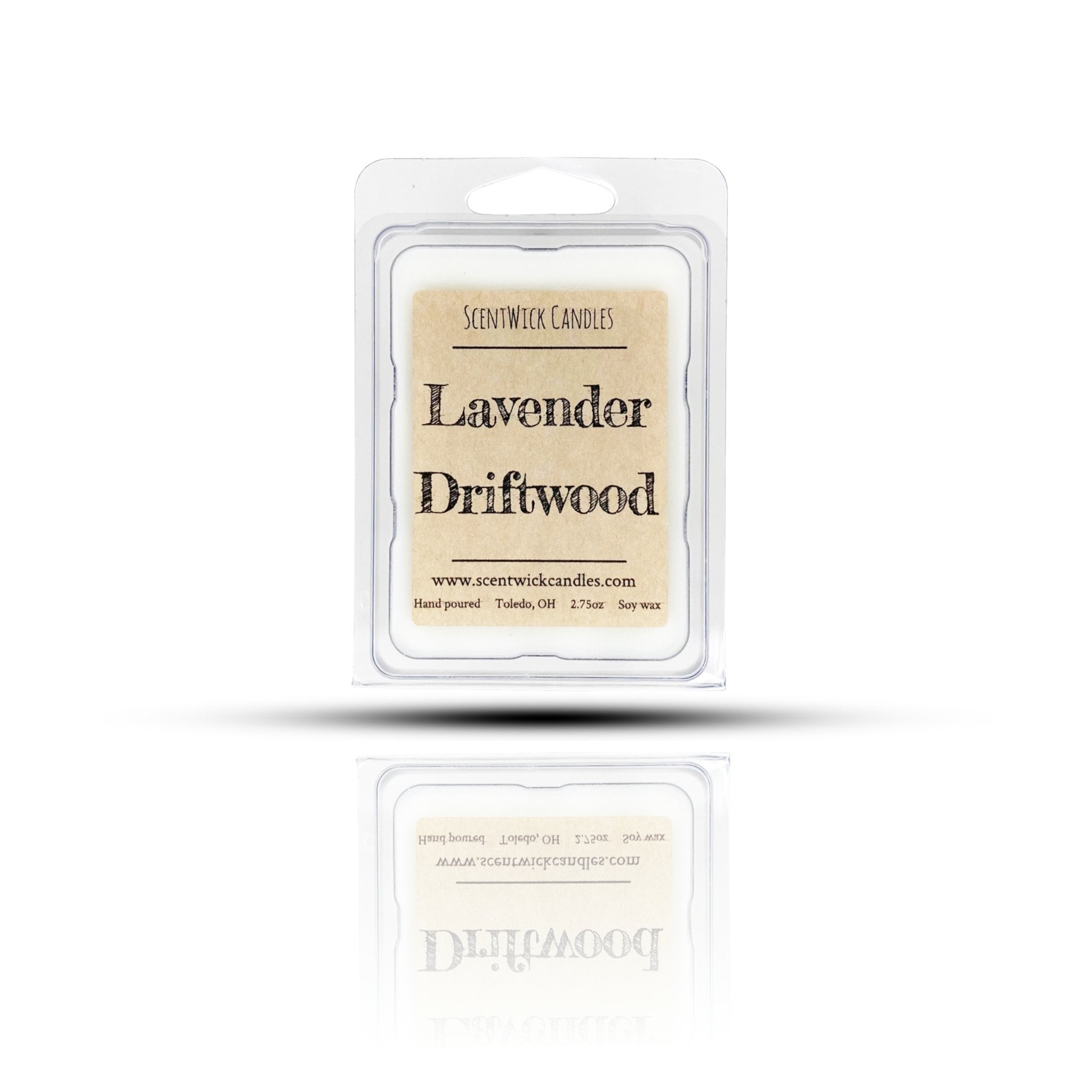 Lavender Driftwood Wax Melt - ScentWick Candles