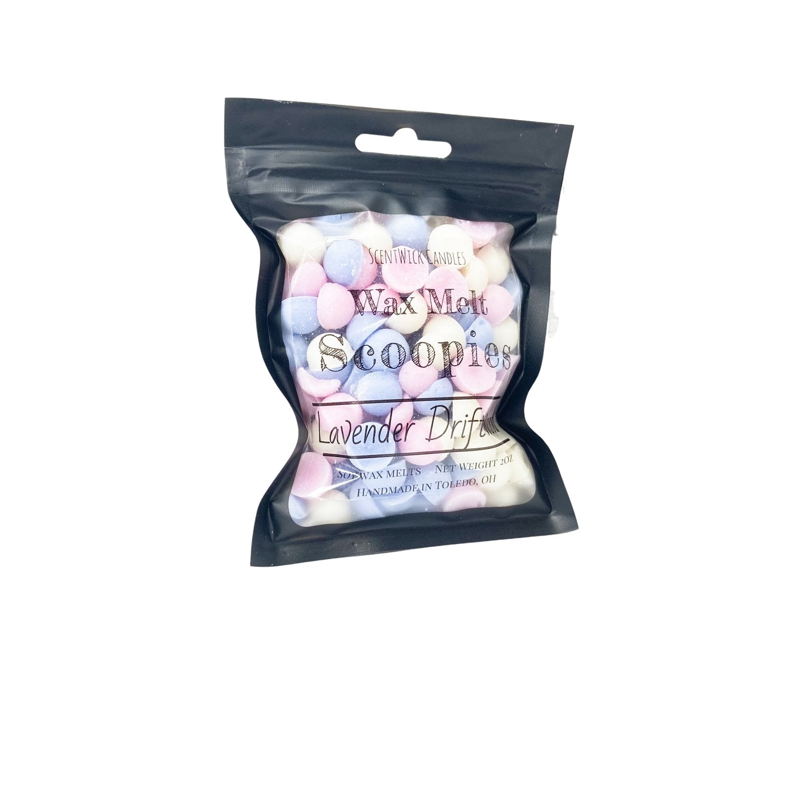 Lavender Driftwood Wax Melt Scoopies pack - ScentWick Candles