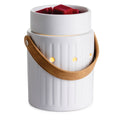 Leather Handle Illumination Fragrance Wax Melt Warmer