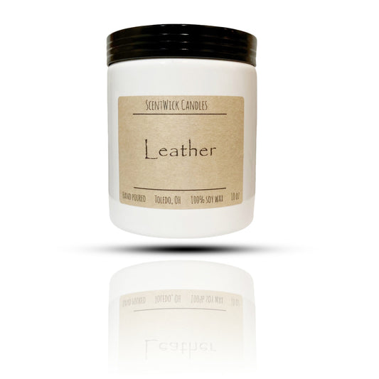 Leather | The Farmhouse Collection - ScentWick Candles
