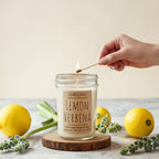 Lemon Verbena Candle - SCENTWICK CANDLES