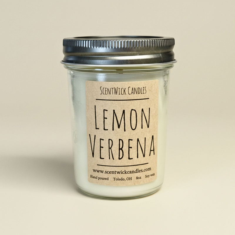 Lemon Verbena Candle - SCENTWICK CANDLES