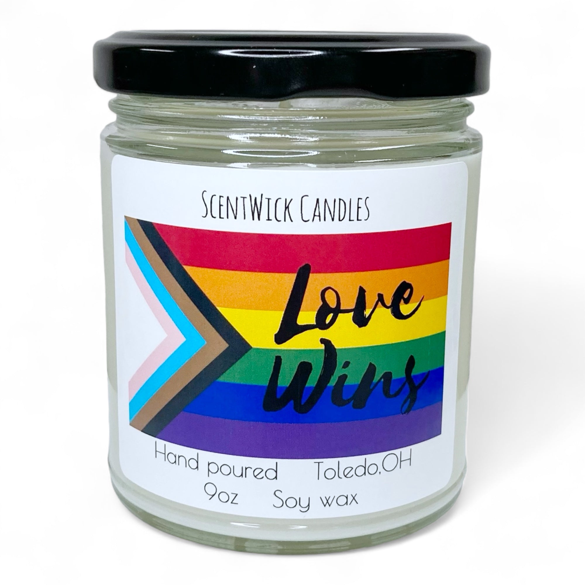 LGBTQ Gay Pride Candle - ScentWick Candles