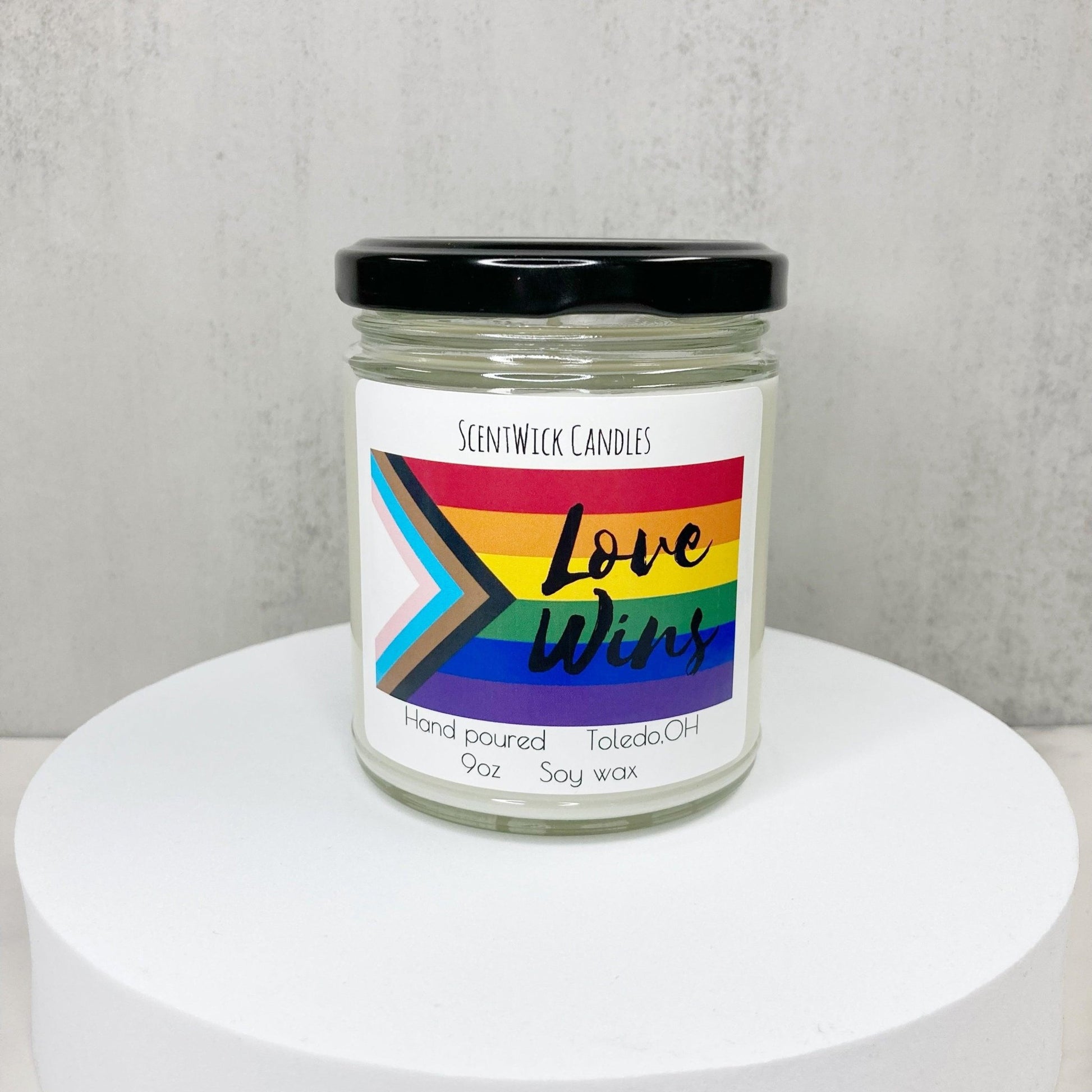 LGBTQ Gay Pride Candle - ScentWick Candles