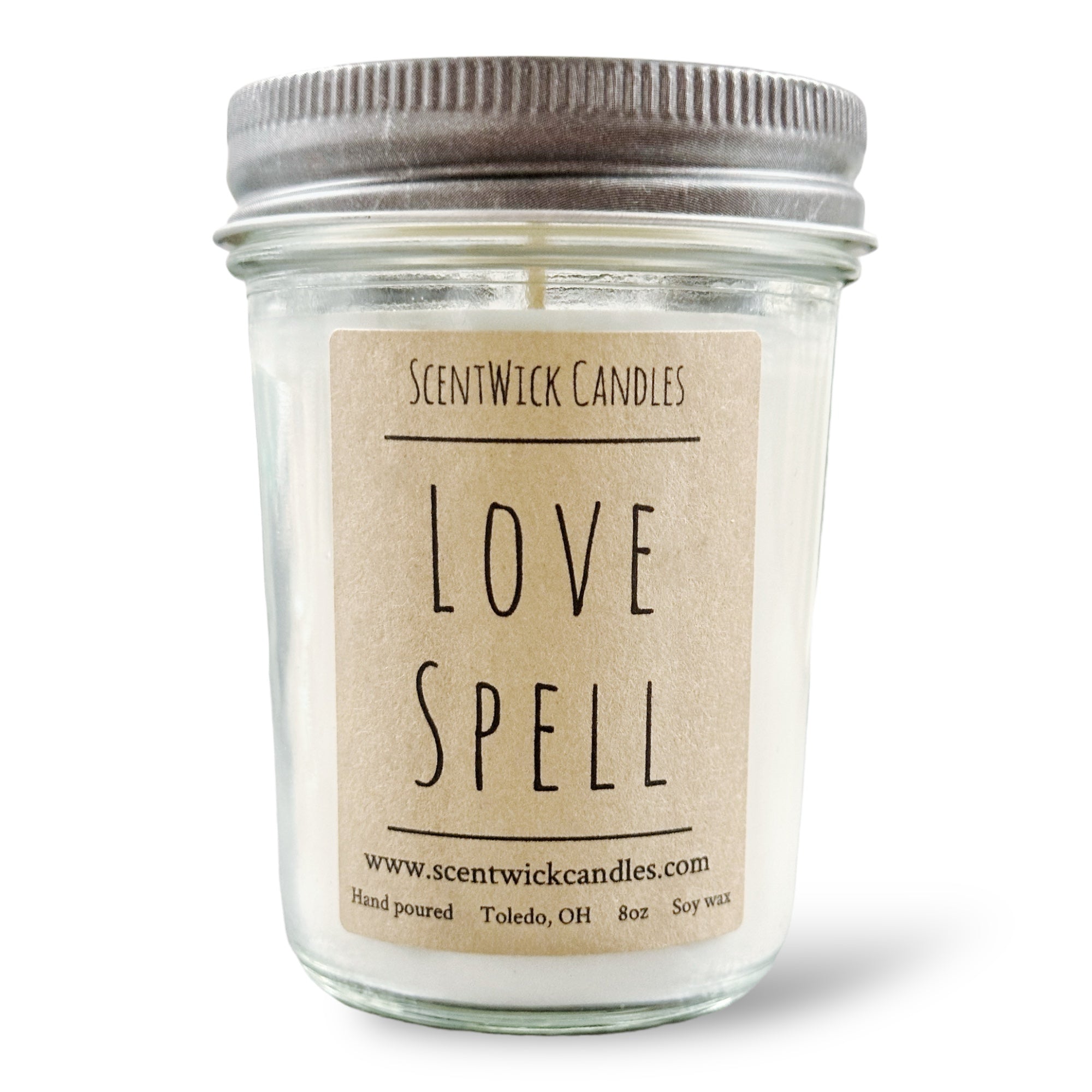 Love Spell Candle - ScentWick Candles