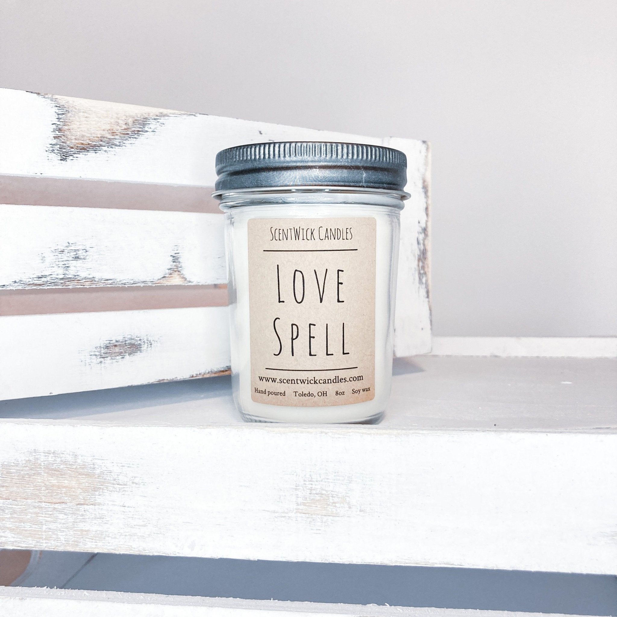 Love Spell Candle - ScentWick Candles