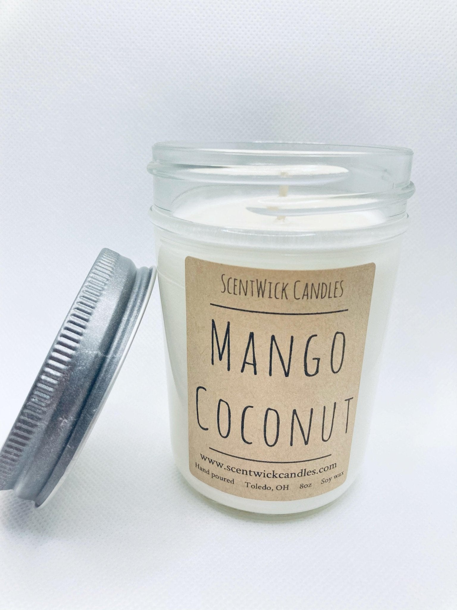 Mango Coconut Candle - ScentWick Candles