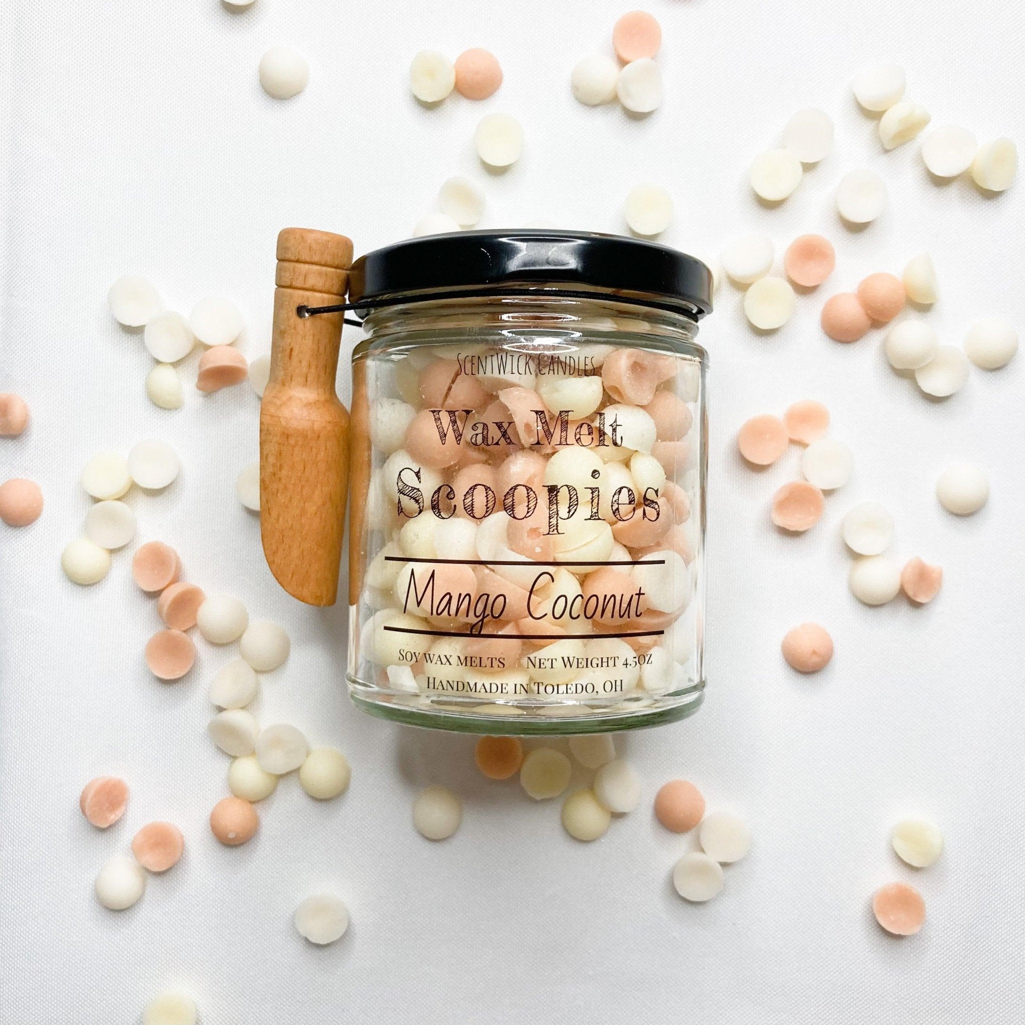 Mango Coconut Wax Melt Scoopies - ScentWick Candles
