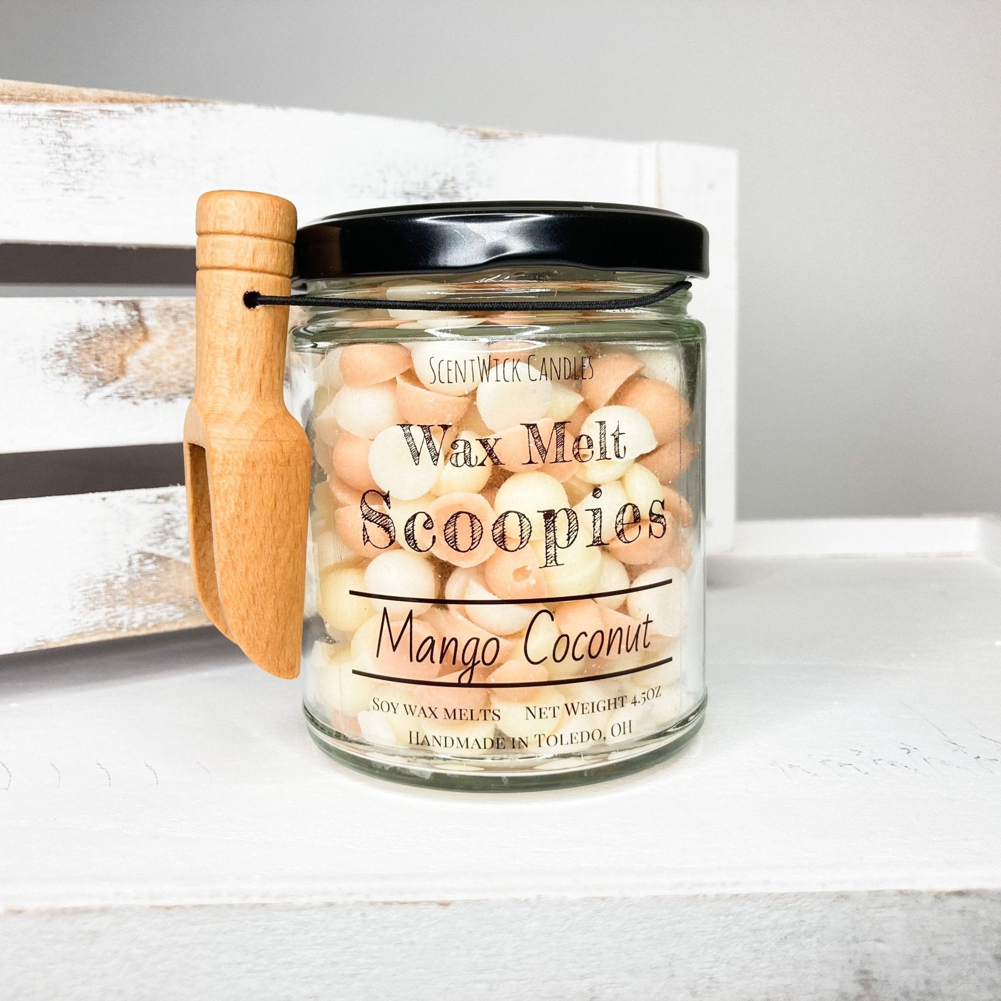 Mango Coconut Wax Melt Scoopies - ScentWick Candles