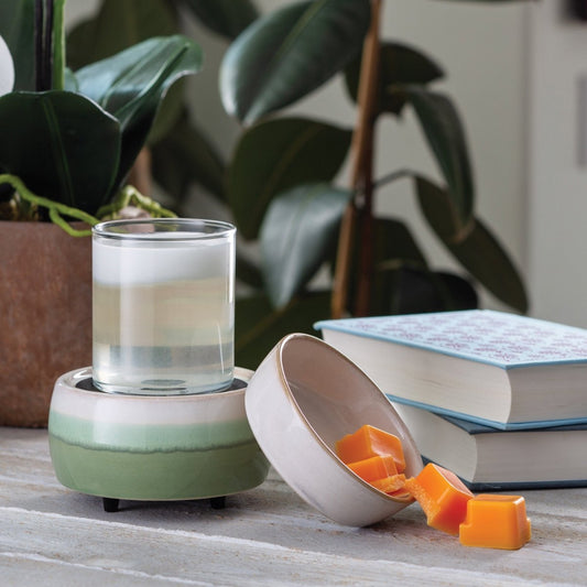 Matcha Latte 2-In-1 Classic Fragrance Wax Melt and Candle Warmer