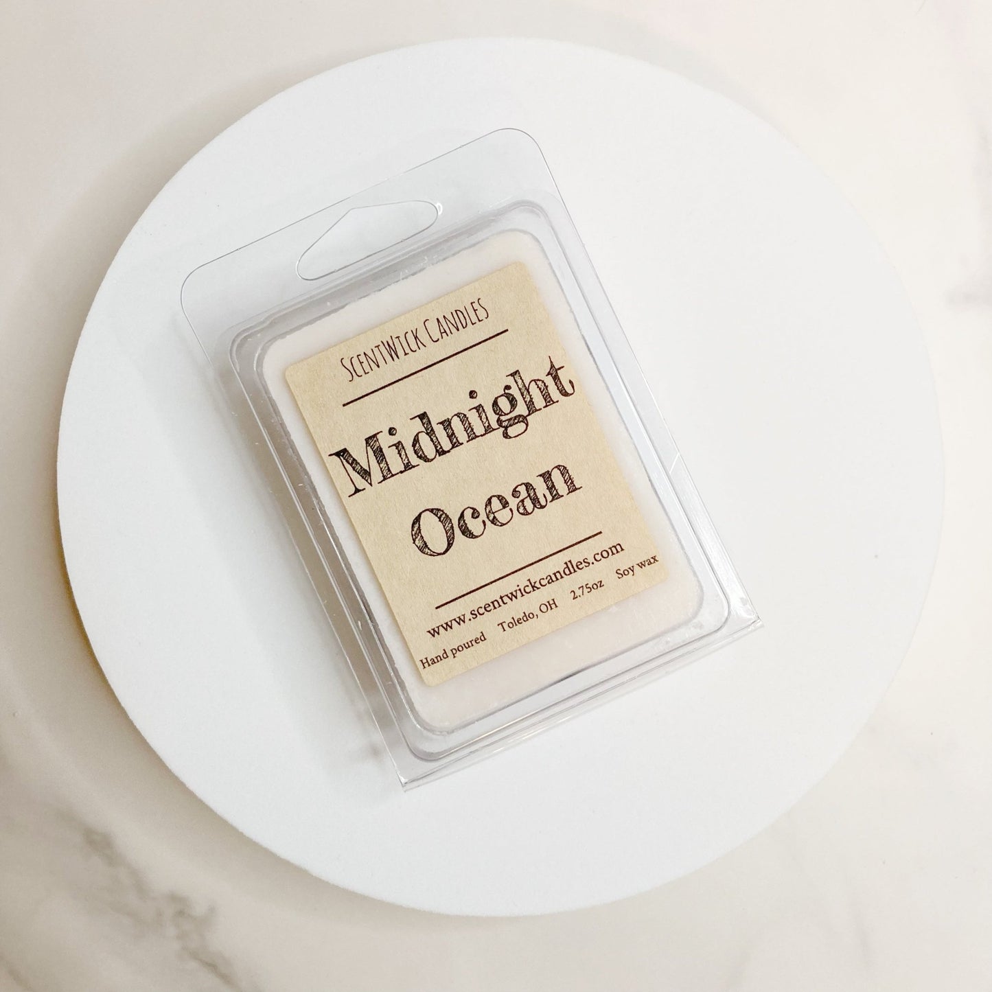 Midnight Ocean Wax Melt - ScentWick Candles