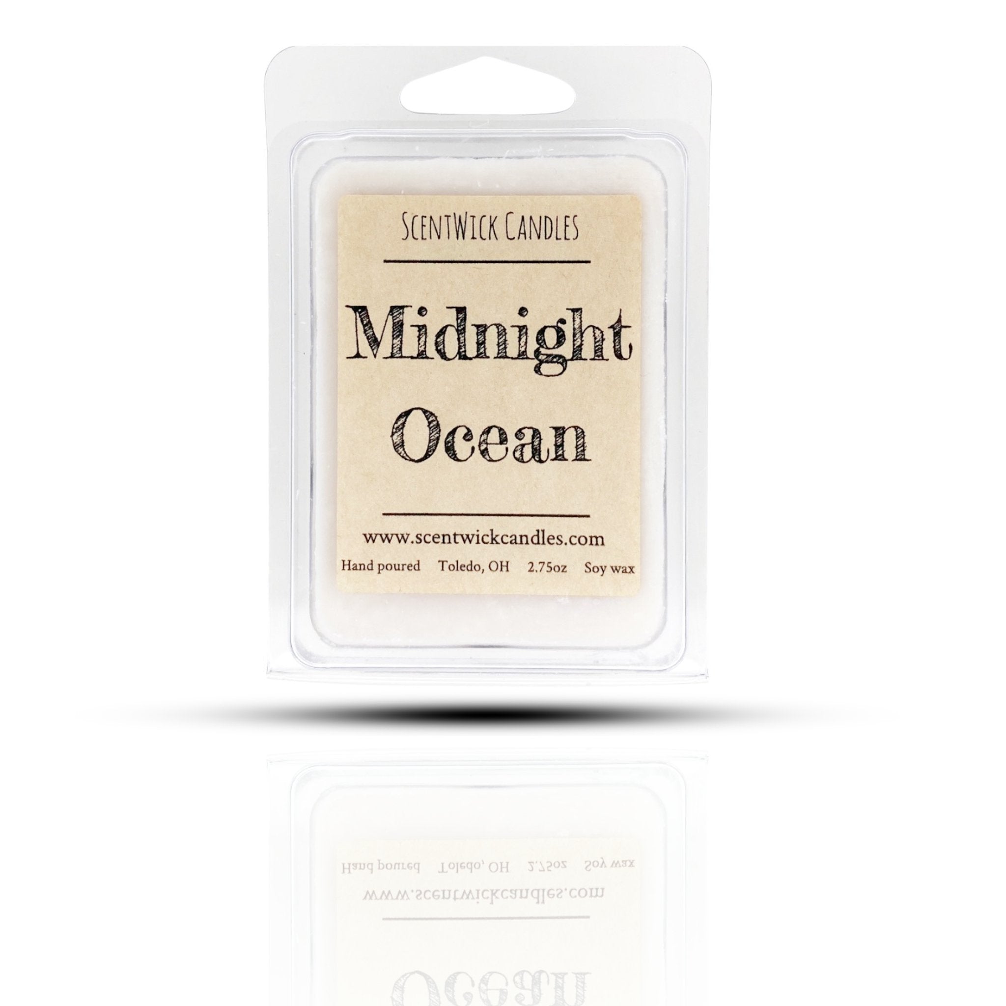 Midnight Ocean Wax Melt - ScentWick Candles