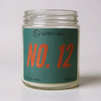 ScentWick Candles Taylor Swift inspired jar with label showing 'No. 12' on a white background