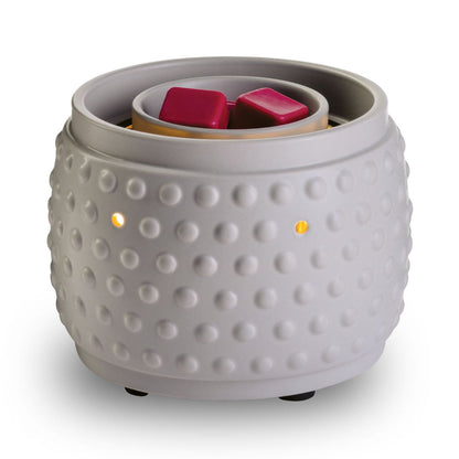 Beaded Slate Illuminaire Fan Wax Warmer Warmer