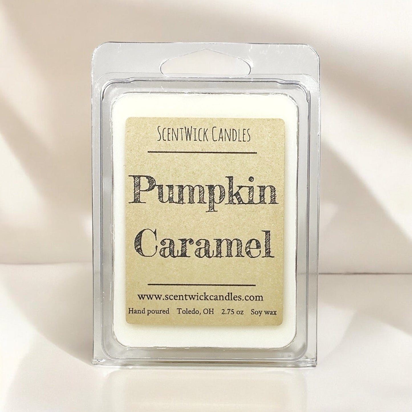 Pumpkin Caramel Wax Melt - ScentWick Candles