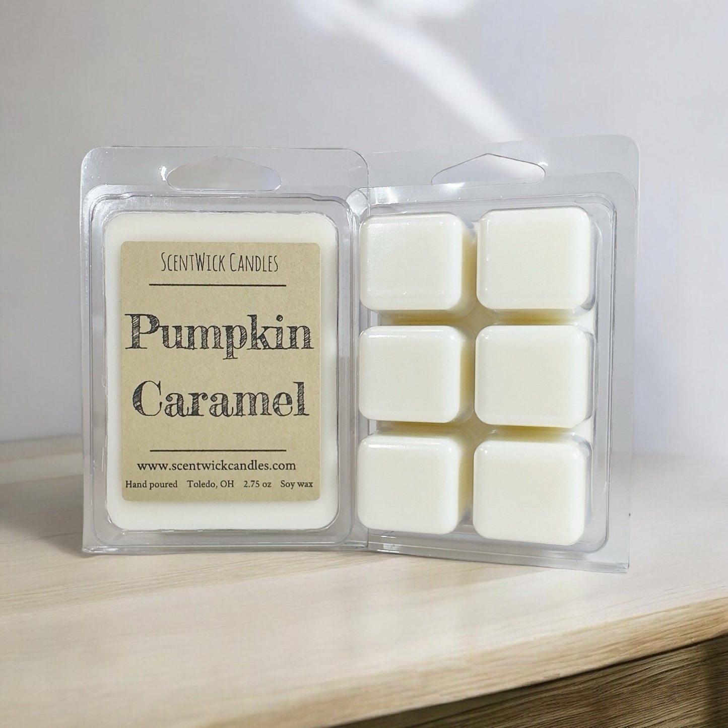 Pumpkin Caramel Wax Melt - ScentWick Candles