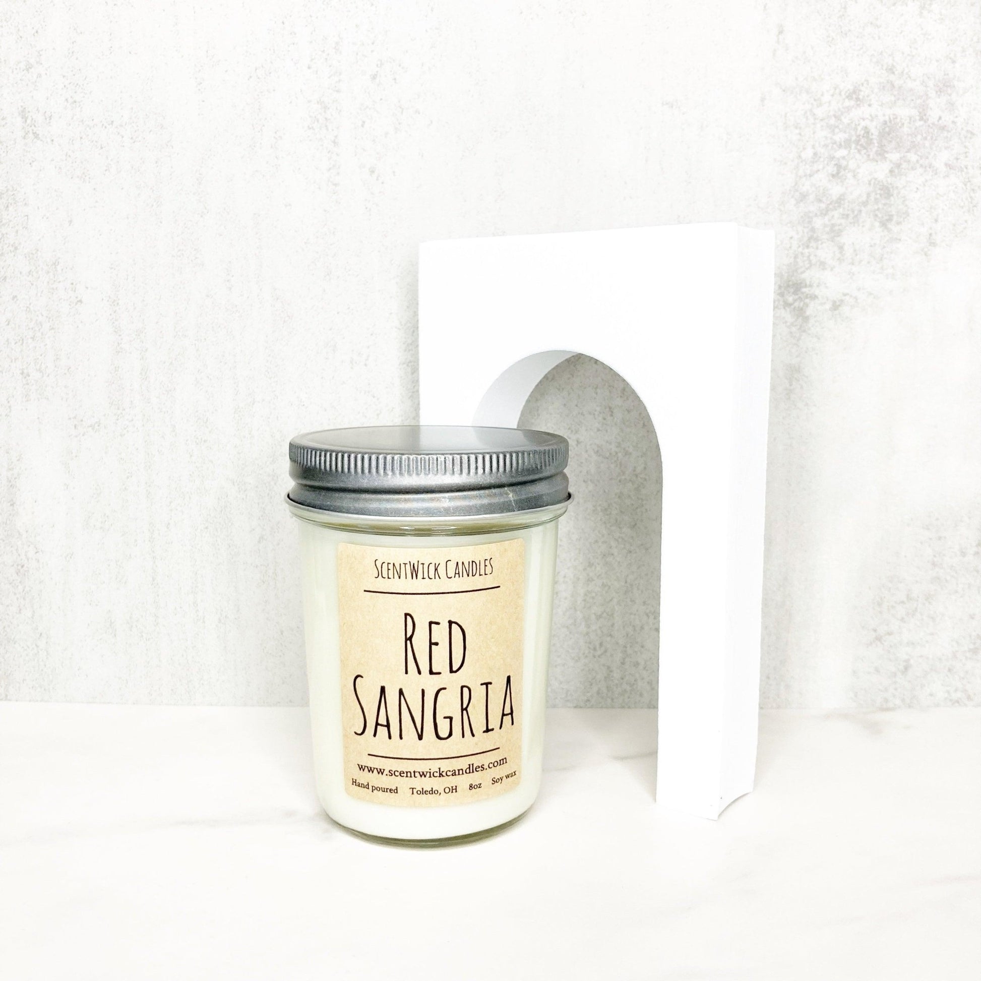 Red Sangria Candle - ScentWick Candles