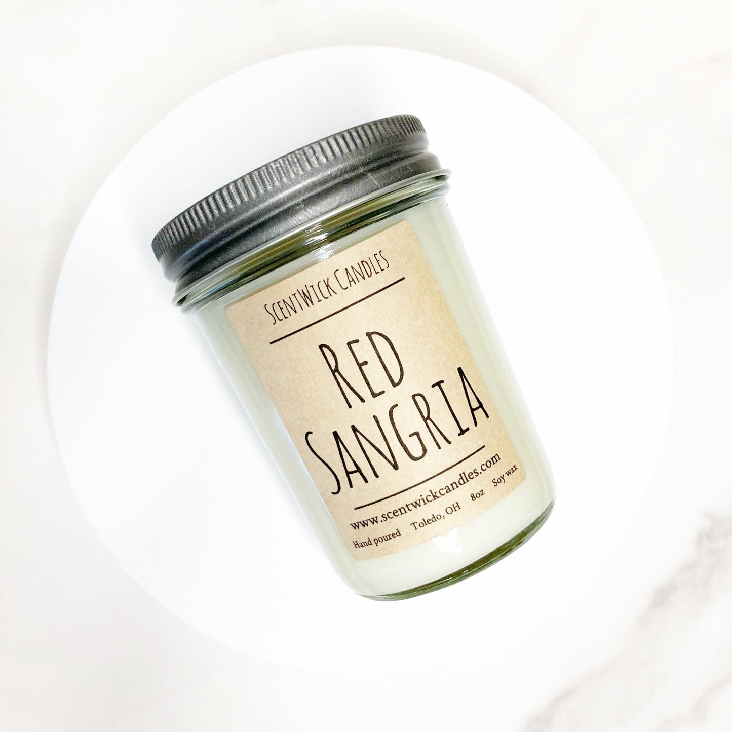 Red Sangria Candle - ScentWick Candles