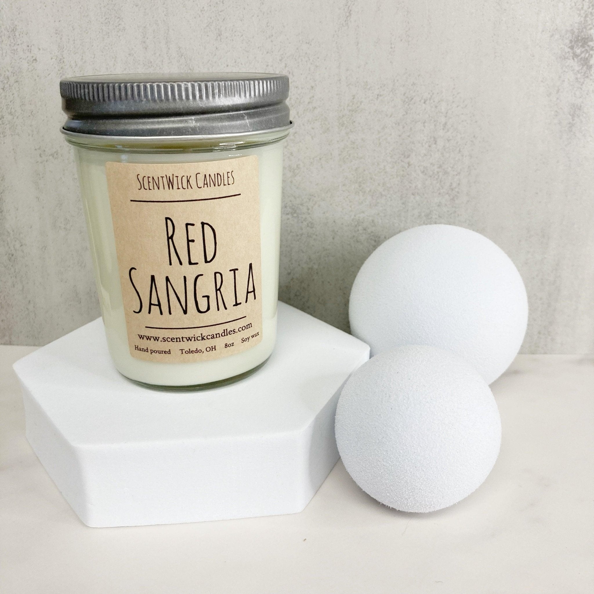 Red Sangria Candle - ScentWick Candles