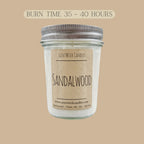 Sandalwood Candle - ScentWick Candles