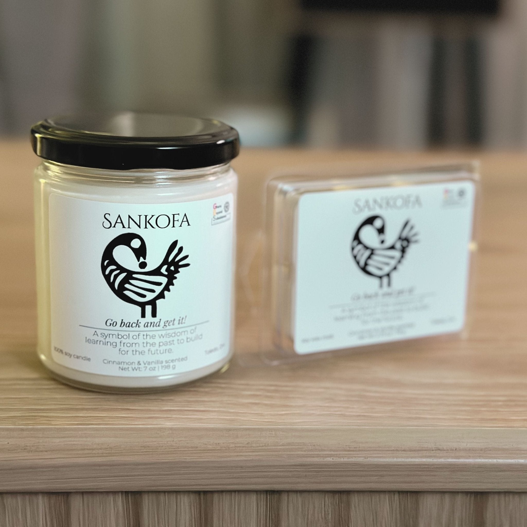 Sankofa (Go back and get it!) - SCENTWICK CANDLES