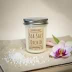 Sea Salt and Orchid Candle - SCENTWICK CANDLES