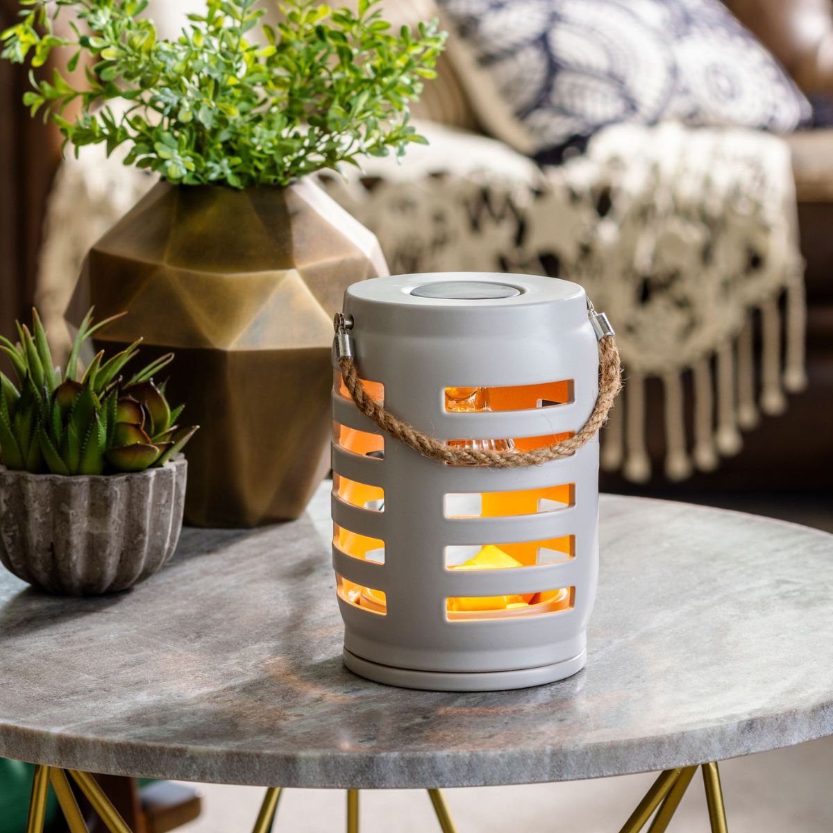 Shutter Lantern Wax Melt Warmer - SCENTWICK CANDLES