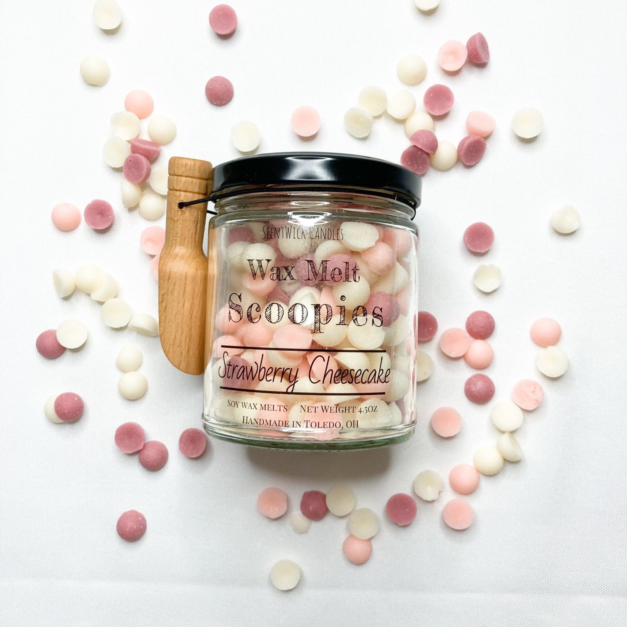 Strawberry Cheesecake Wax Melt Scoopies - ScentWick Candles