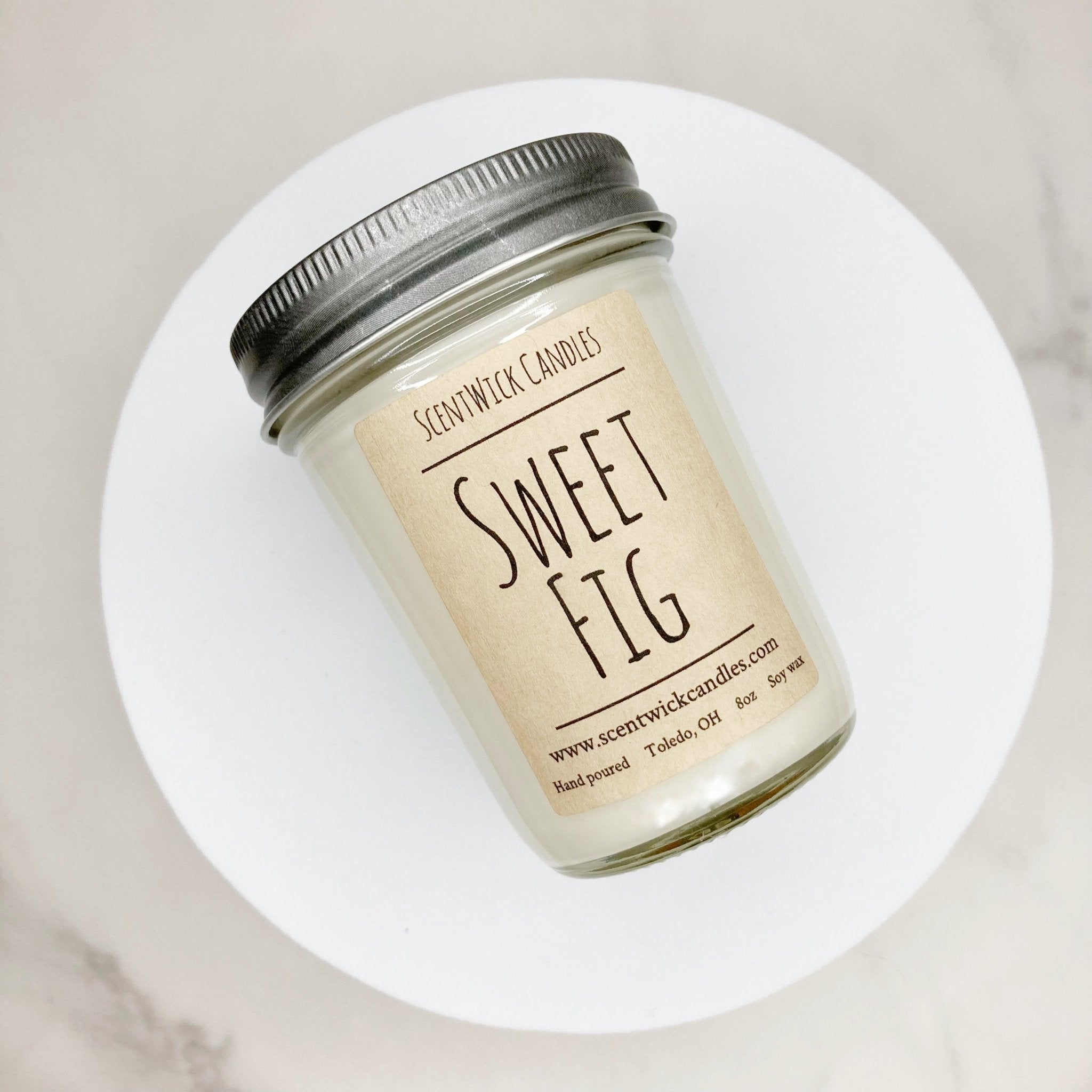 Sweet Fig Candle - ScentWick Candles