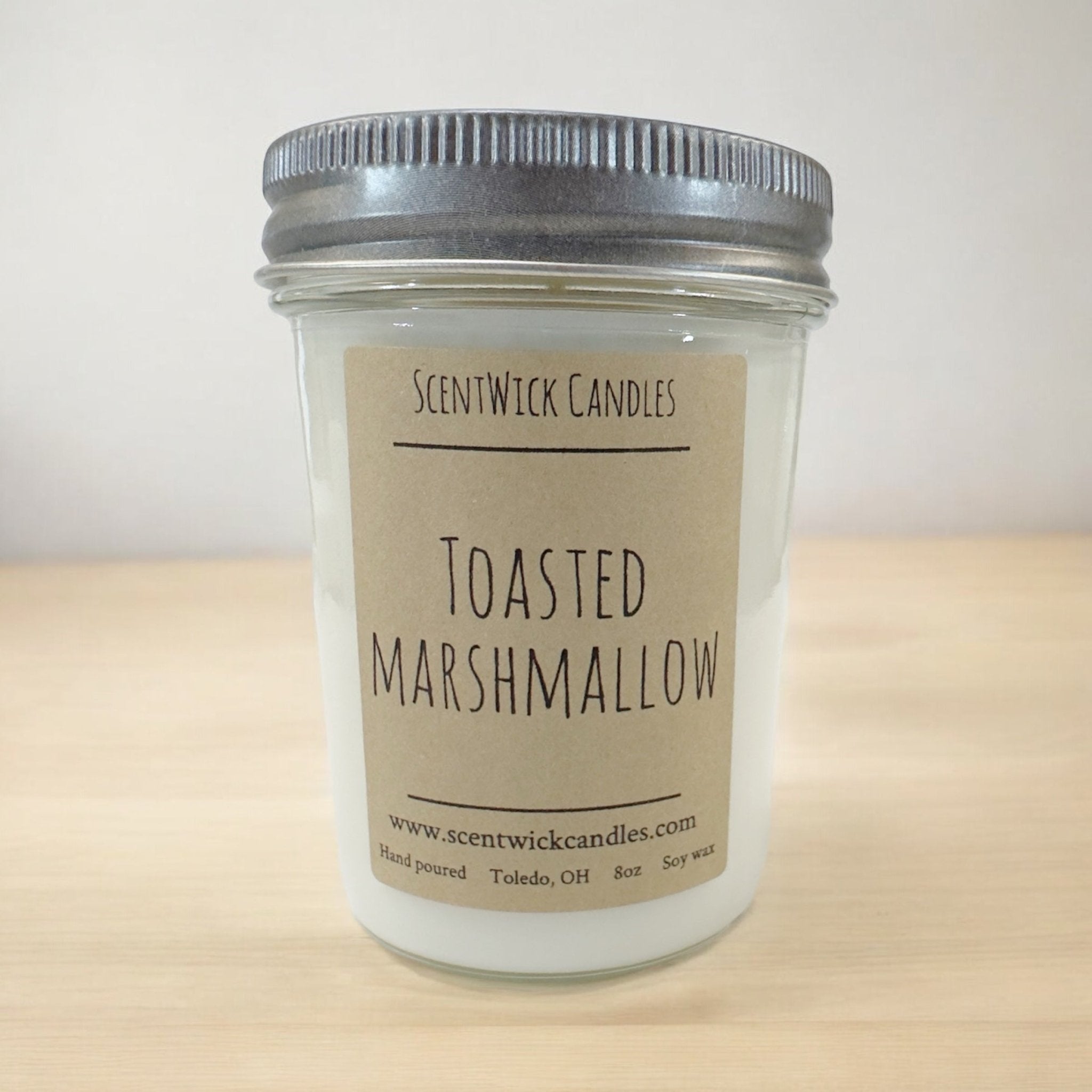 Toasted Marshmallow Candle - ScentWick Candles