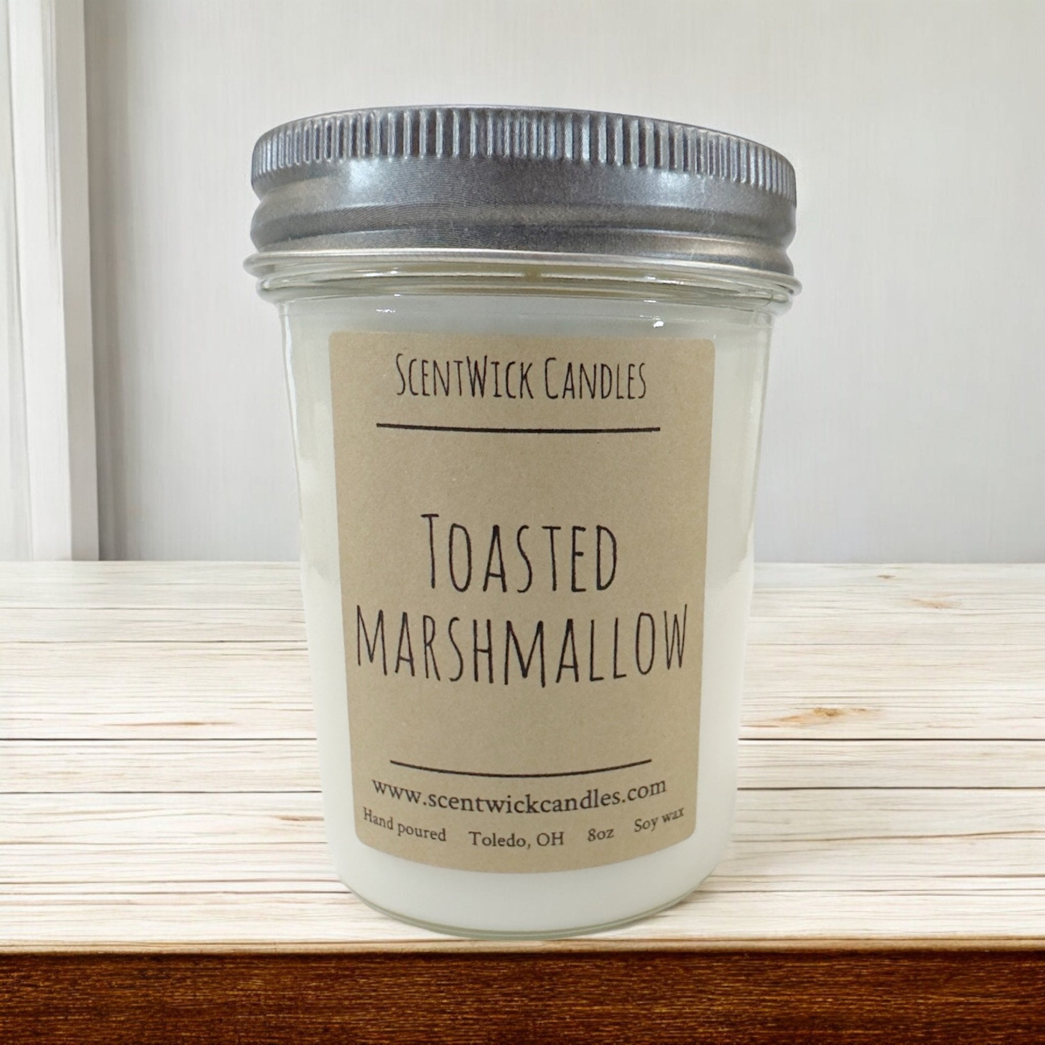 Toasted Marshmallow Candle - ScentWick Candles