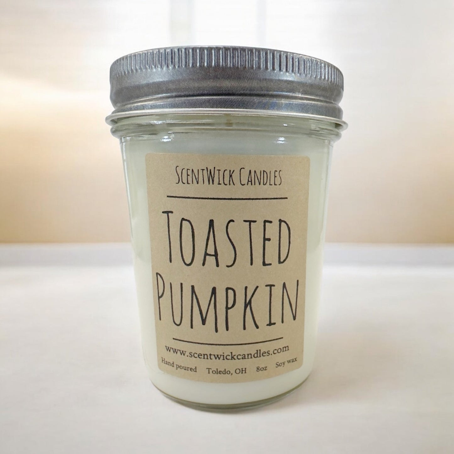 Toasted Pumpkin Candle - ScentWick Candles