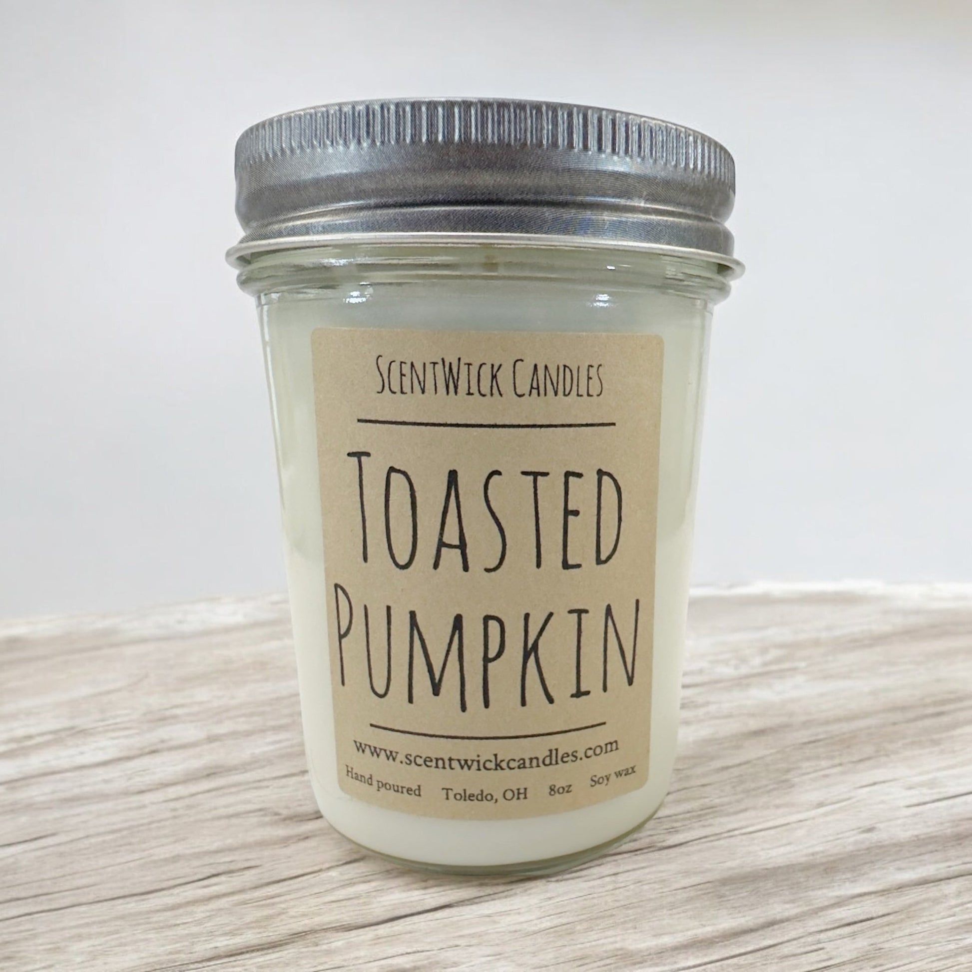 Toasted Pumpkin Candle - ScentWick Candles