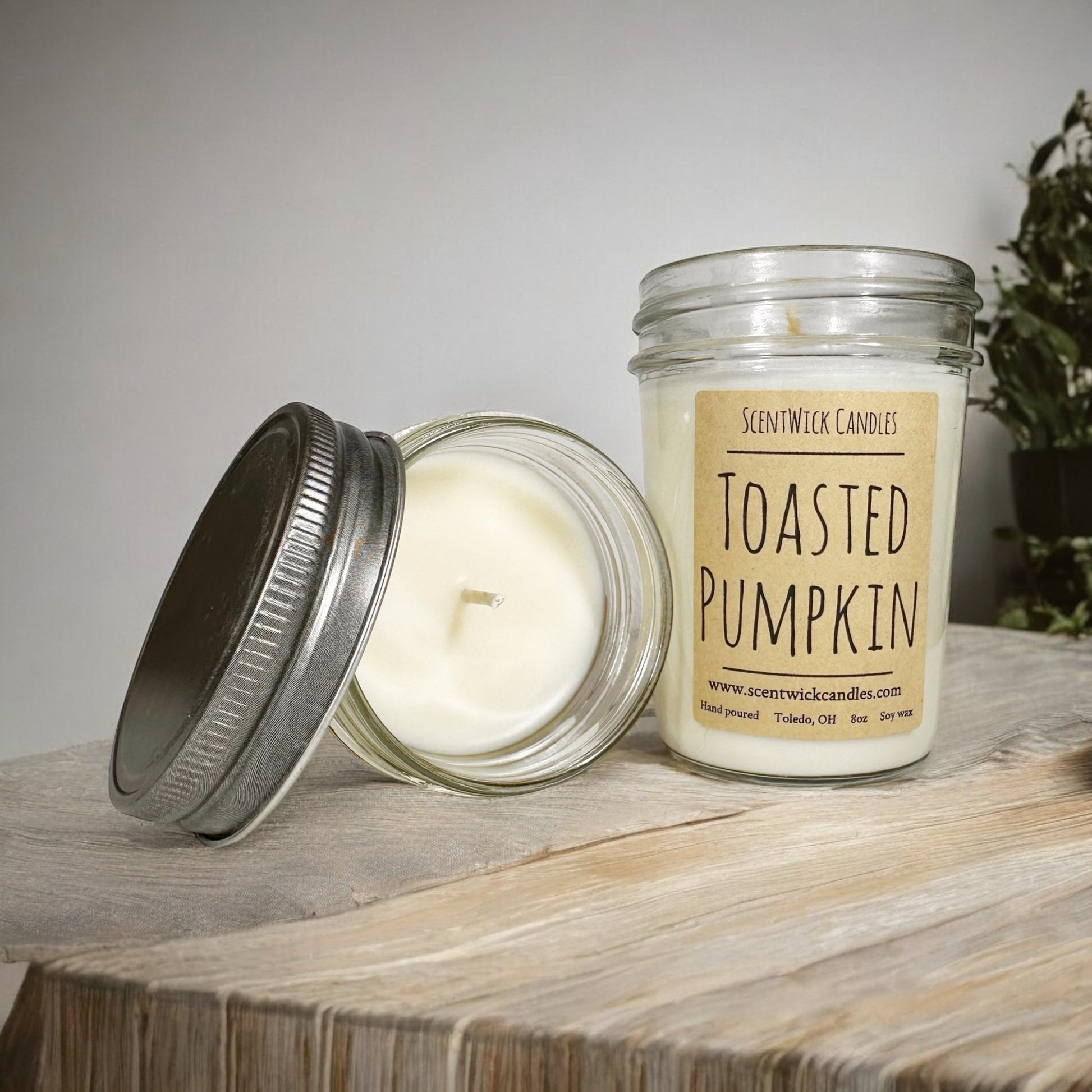 Toasted Pumpkin Candle - ScentWick Candles